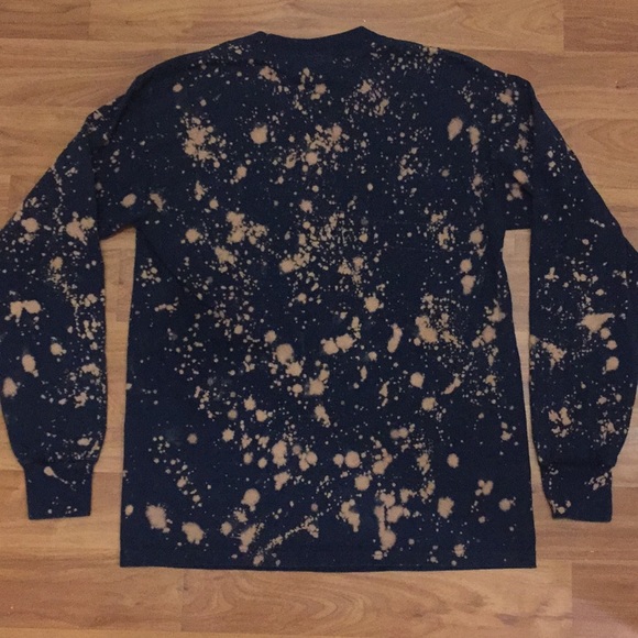 Chicago Distressed Graphic Tee Navy Size Medium - Picture 6 of 8